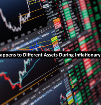 Detailed view of stock market charts and data on a monitor, showcasing market trends.